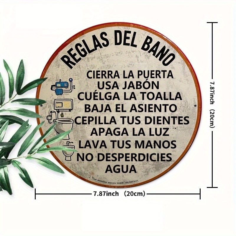 2D Flat, 1pc Spanish Bathroom  - đánh giá và giá Embroidery Wall Art