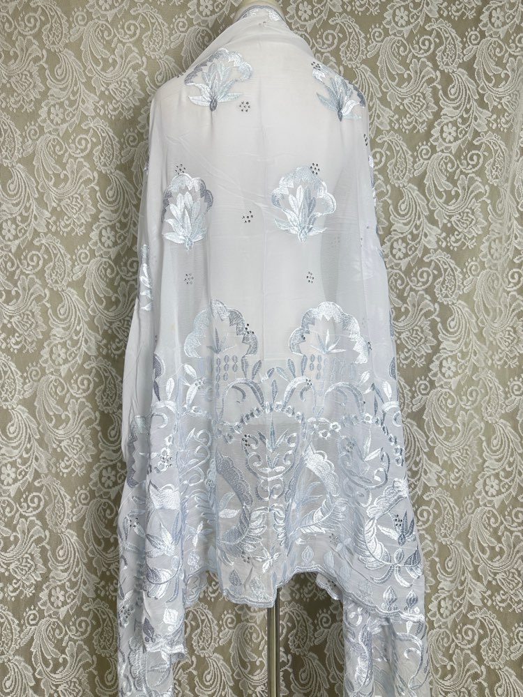 African Muslim Hijab Scarf Who - đánh giá và giá Embroidery Pashmina