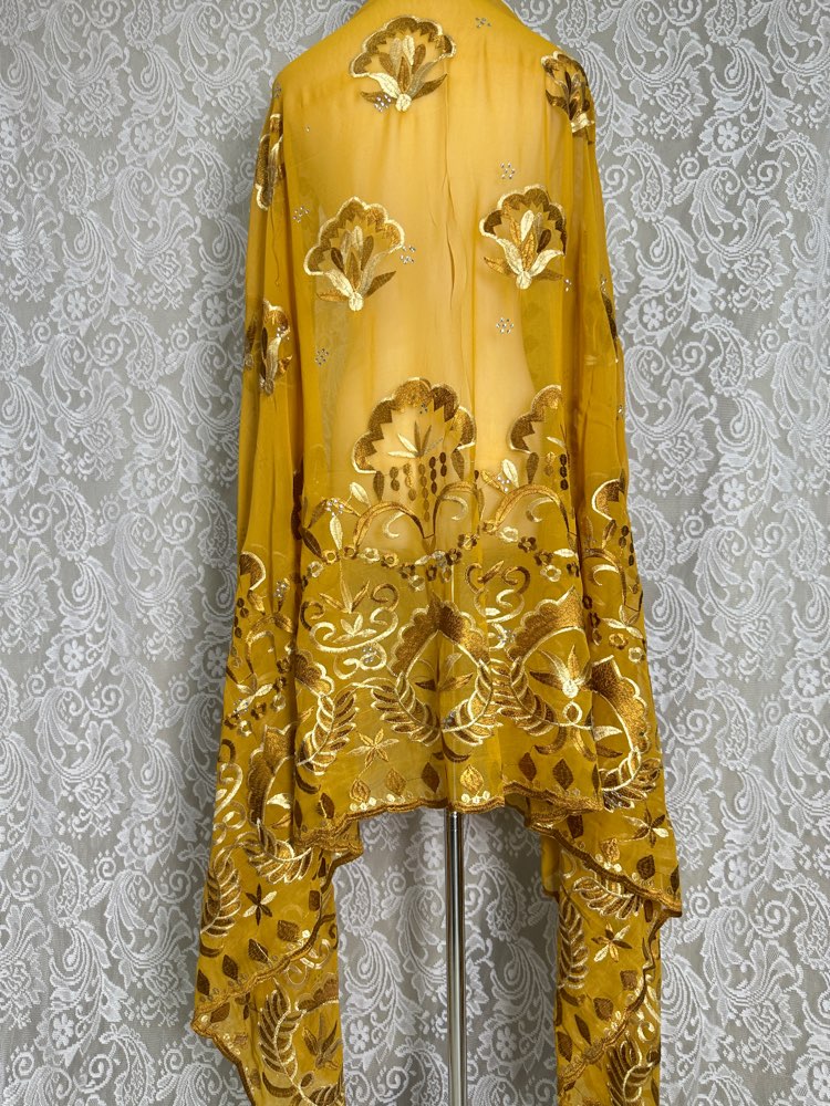 African Muslim Hijab Scarf Who - đánh giá và giá Embroidery Pashmina