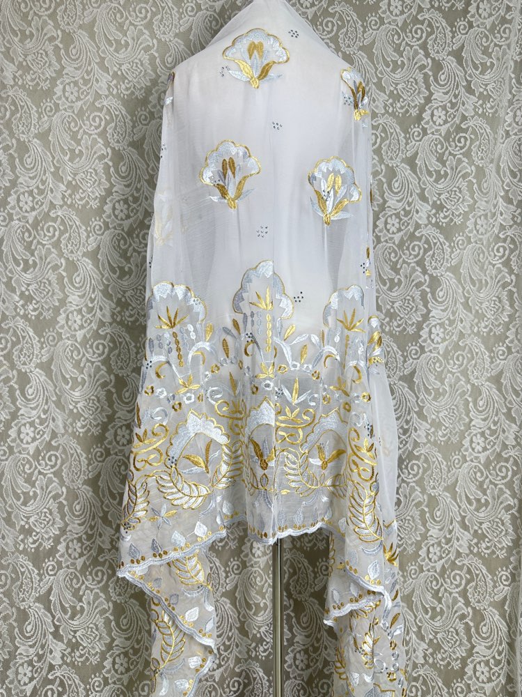 African Muslim Hijab Scarf Who - đánh giá và giá Embroidery Pashmina