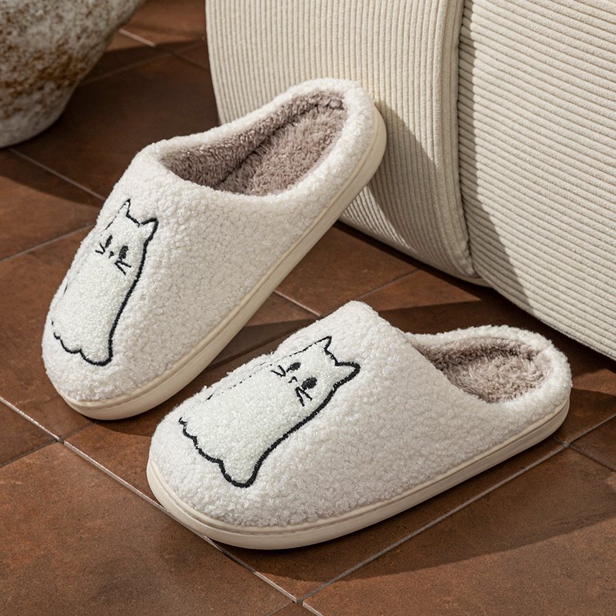 Fashion Cute Line Cat Exquisit - đánh giá và giá Embroidery Shoes