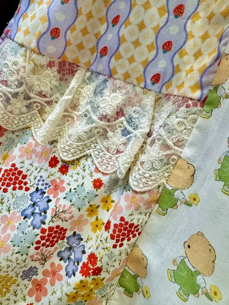 Vintage Sweet Cotton Patchwork - đánh giá và giá Embroidery Motif
