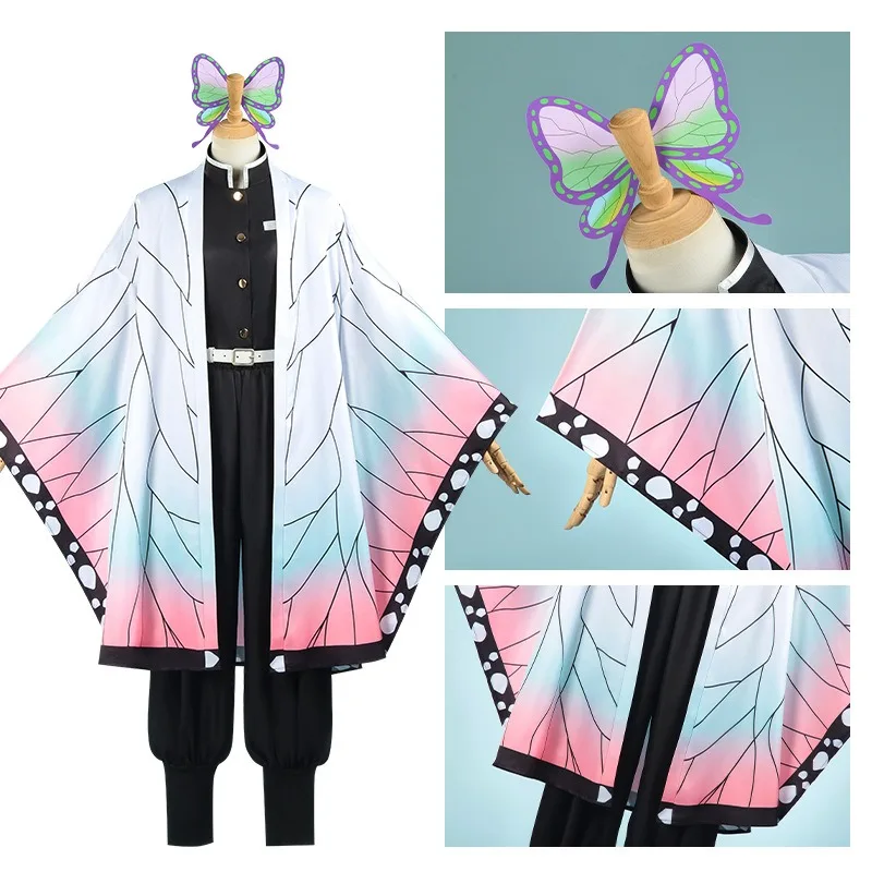 Anime Kochou Shinobu Cosplay C - đánh giá và giá Embroidery Uniform