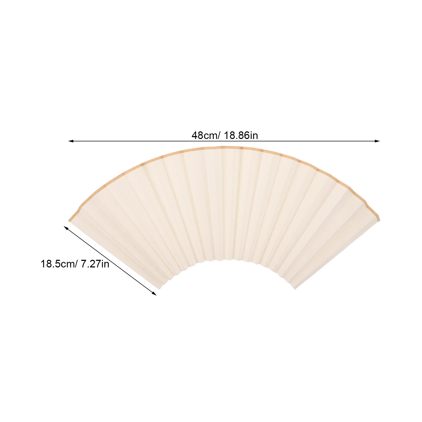2Pcs Foldable Blank Fan Surfac - đánh giá và giá Embroidery Paper