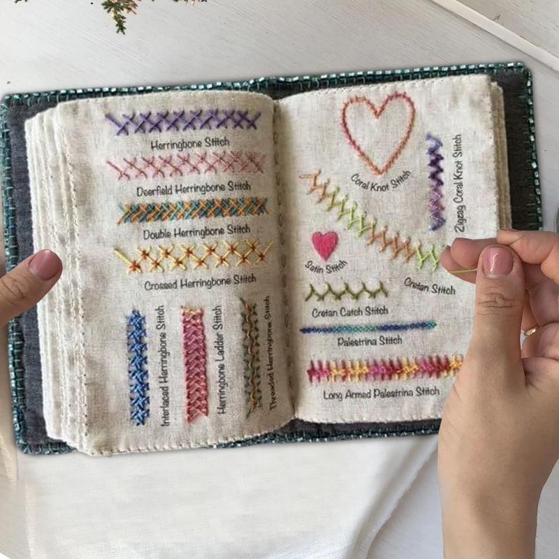Embroidery Stitches Book Sewin - đánh giá và giá Embroidery Guide Book