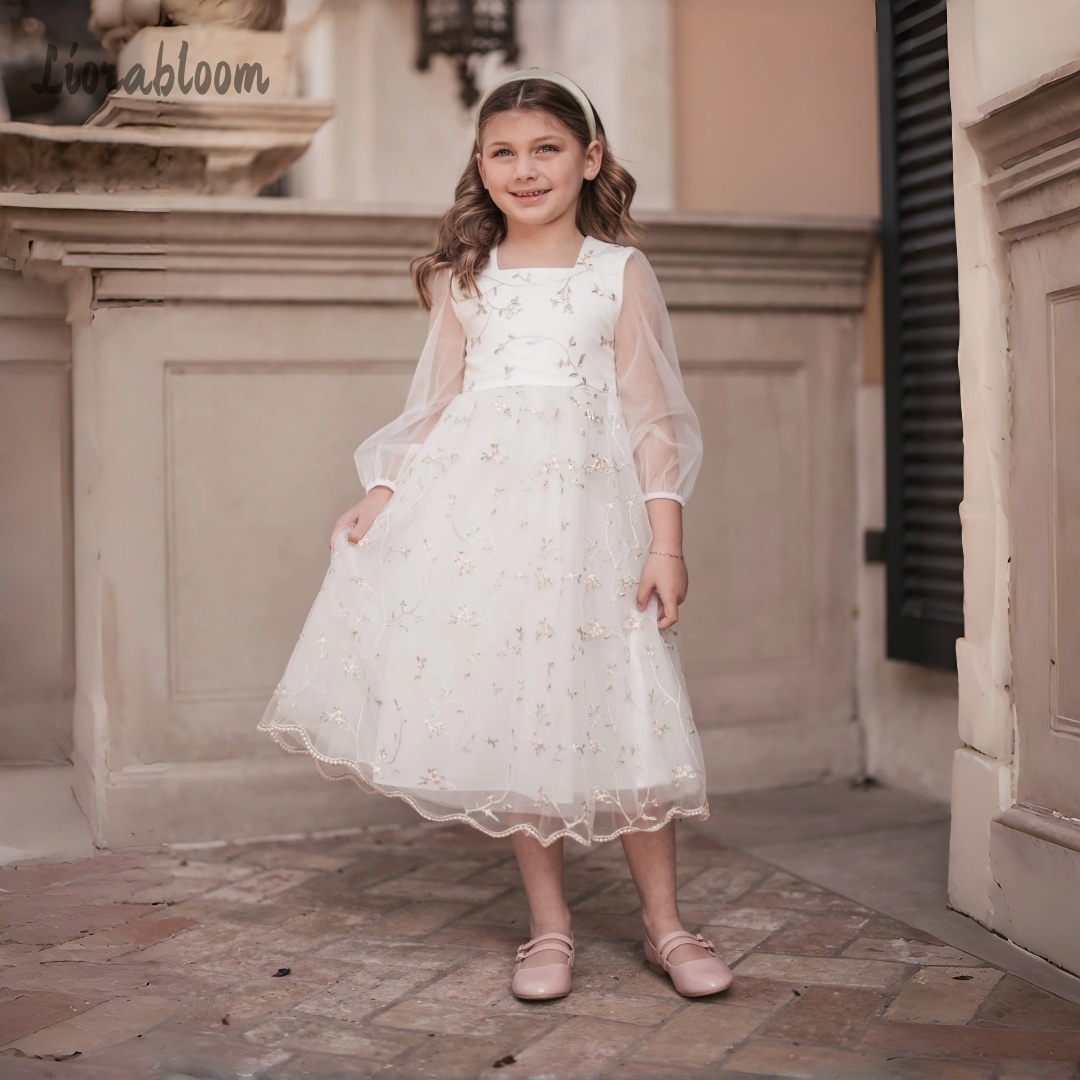 Customized Flower Girl Dress P - đánh giá và giá Embroidery Flower