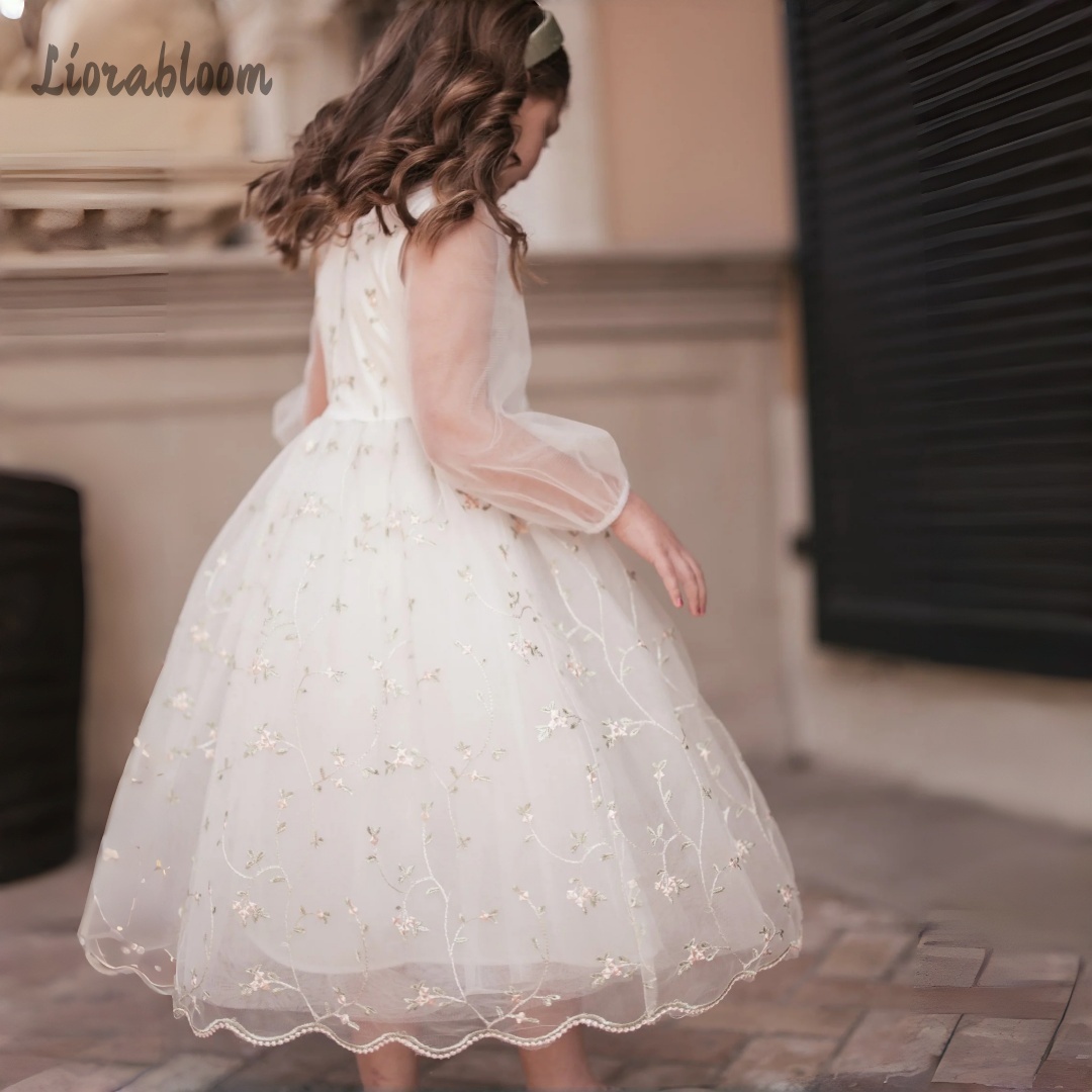 Customized Flower Girl Dress P - đánh giá và giá Embroidery Flower