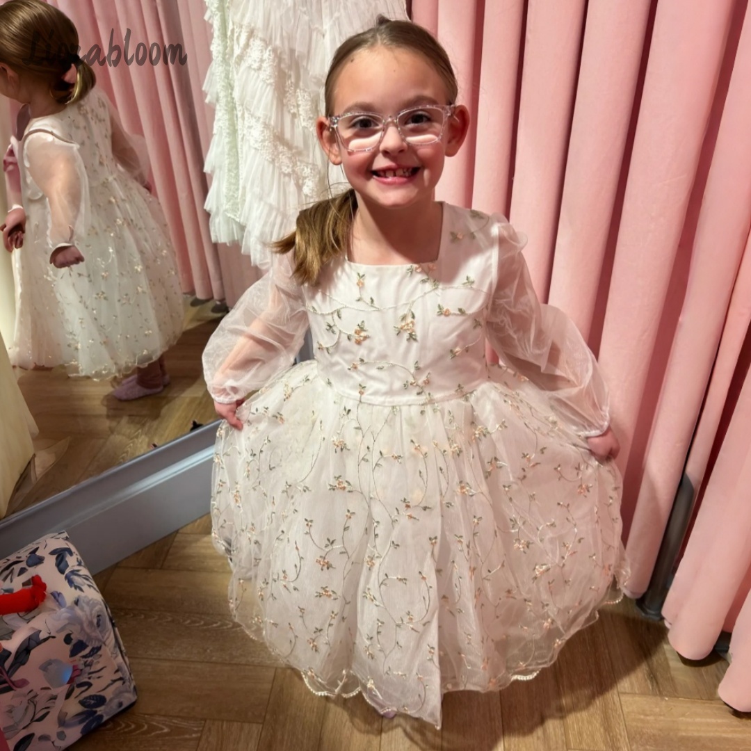 Customized Flower Girl Dress P - đánh giá và giá Embroidery Flower