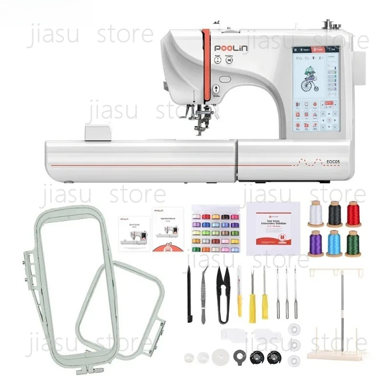 Poolin EOC05 Wholesale Multifu - đánh giá và giá Embroidery Machine Computerized